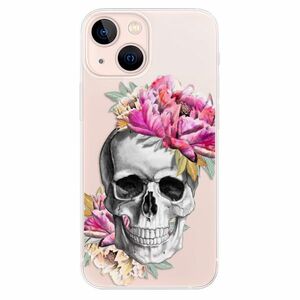 Odolné silikonové pouzdro iSaprio - Pretty Skull - iPhone 13 mini obraz