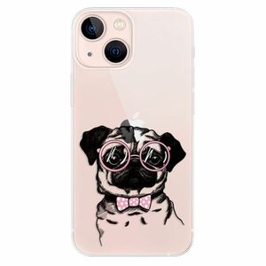 Odolné silikonové pouzdro iSaprio - The Pug - iPhone 13 mini obraz