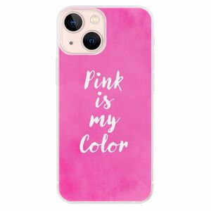 Odolné silikonové pouzdro iSaprio - Pink is my color - iPhone 13 mini obraz