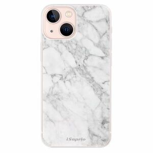 Odolné silikonové pouzdro iSaprio - SilverMarble 14 - iPhone 13 mini obraz