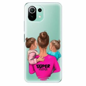 Odolné silikonové pouzdro iSaprio - Super Mama - Two Girls - Xiaomi Mi 11 Lite obraz