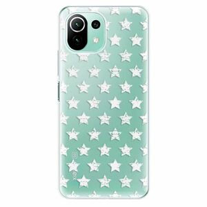 Odolné silikonové pouzdro iSaprio - Stars Pattern - white - Xiaomi Mi 11 Lite obraz
