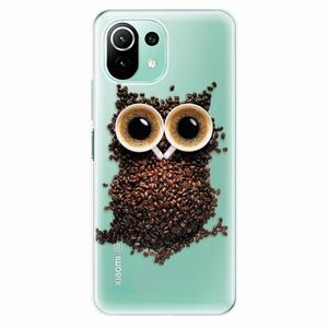 Odolné silikonové pouzdro iSaprio - Owl And Coffee - Xiaomi Mi 11 Lite obraz