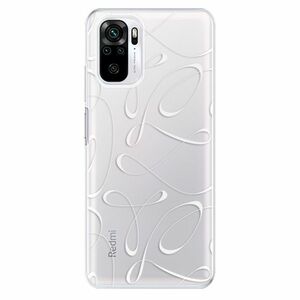 Odolné silikonové pouzdro iSaprio - Fancy - white - Xiaomi Redmi Note 10 / Note 10S obraz