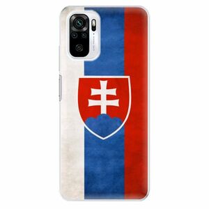 Odolné silikonové pouzdro iSaprio - Slovakia Flag - Xiaomi Redmi Note 10 / Note 10S obraz