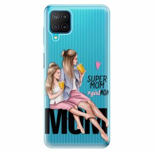 Odolné silikonové pouzdro iSaprio - Milk Shake - Blond - Samsung Galaxy M12 obraz