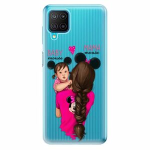 Odolné silikonové pouzdro iSaprio - Mama Mouse Brunette and Girl - Samsung Galaxy M12 obraz