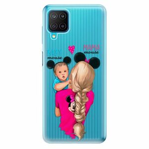 Odolné silikonové pouzdro iSaprio - Mama Mouse Blonde and Boy - Samsung Galaxy M12 obraz