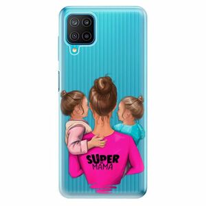 Odolné silikonové pouzdro iSaprio - Super Mama - Two Girls - Samsung Galaxy M12 obraz