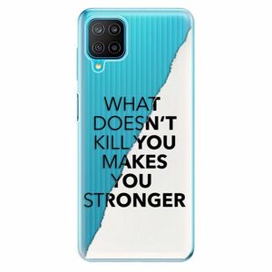 Odolné silikonové pouzdro iSaprio - Makes You Stronger - Samsung Galaxy M12 obraz