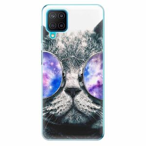Odolné silikonové pouzdro iSaprio - Galaxy Cat - Samsung Galaxy M12 obraz