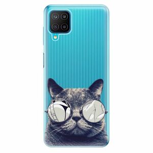 Odolné silikonové pouzdro iSaprio - Crazy Cat 01 - Samsung Galaxy M12 obraz