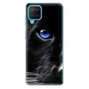 Odolné silikonové pouzdro iSaprio - Black Puma - Samsung Galaxy M12 obraz