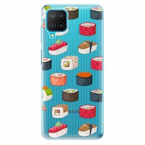 Odolné silikonové pouzdro iSaprio - Sushi Pattern - Samsung Galaxy M12 obraz