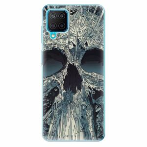 Odolné silikonové pouzdro iSaprio - Abstract Skull - Samsung Galaxy M12 obraz