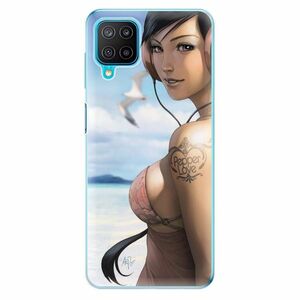 Odolné silikonové pouzdro iSaprio - Girl 02 - Samsung Galaxy M12 obraz