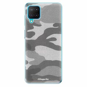 Odolné silikonové pouzdro iSaprio - Gray Camuflage 02 - Samsung Galaxy M12 obraz