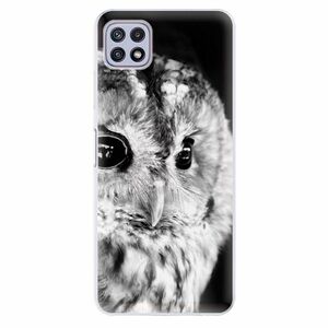 Odolné silikonové pouzdro iSaprio - BW Owl - Samsung Galaxy A22 5G obraz