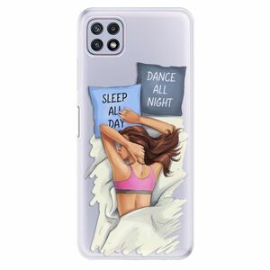 Odolné silikonové pouzdro iSaprio - Dance and Sleep - Samsung Galaxy A22 5G obraz