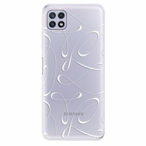 Odolné silikonové pouzdro iSaprio - Fancy - white - Samsung Galaxy A22 5G obraz