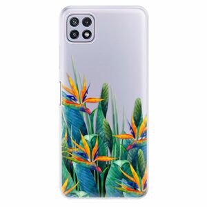 Odolné silikonové pouzdro iSaprio - Exotic Flowers - Samsung Galaxy A22 5G obraz