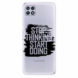 Odolné silikonové pouzdro iSaprio - Start Doing - black - Samsung Galaxy A22 5G obraz