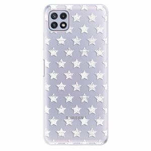 Odolné silikonové pouzdro iSaprio - Stars Pattern - white - Samsung Galaxy A22 5G obraz
