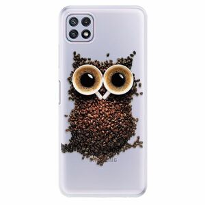 Odolné silikonové pouzdro iSaprio - Owl And Coffee - Samsung Galaxy A22 5G obraz
