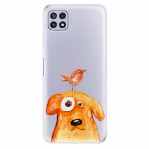 Odolné silikonové pouzdro iSaprio - Dog And Bird - Samsung Galaxy A22 5G obraz