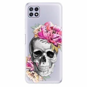 Odolné silikonové pouzdro iSaprio - Pretty Skull - Samsung Galaxy A22 5G obraz