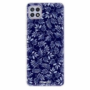 Odolné silikonové pouzdro iSaprio - Blue Leaves 05 - Samsung Galaxy A22 5G obraz