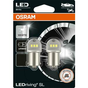 OSRAM LEDRiving SL R10W BA15s 1.2W 12V 6000K 125 lm White 2ks 5008DWP-02B obraz