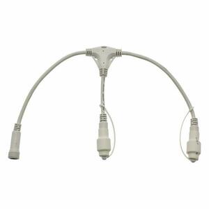 Xmas King XmasKing T rozbočovací kabel pro LED vánoční osvětlení PROFI 2-pin, bílá obraz
