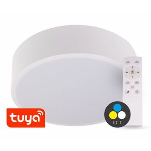 T-LED SMART TUYA Bílé LED stropní svítidlo kulaté 500mm 48W CCT s DO 105465 obraz