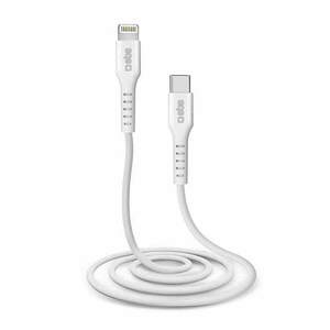 SBS datový kabel USB-C/MFI Lightning, 1 m, bílá obraz