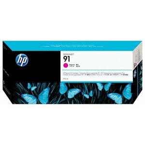 HP Purpurová pigmentová inkoustová kazeta 91 DesignJet, 775 C9468A obraz