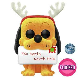 POP! Disney: Holiday Pluto Special Edition Flocked obraz