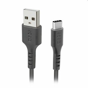 SBS Kabel USB/USB-C USB 2.0, 1, 5 m, černá obraz