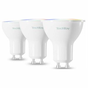 TechToy Smart Bulb RGB 4.7W GU10 ZigBee 3pcs set obraz