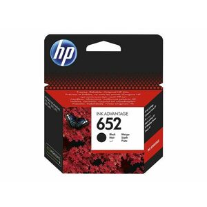 HP 652 Černá originální inkoustová kazeta Advantage F6V25AE#BHK obraz