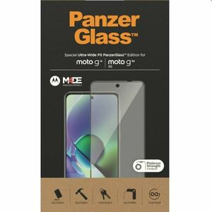 Ochranné sklo PanzerGlass UWF pro Motorola Moto G14/G54 5G, černé obraz