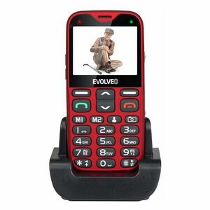 EVOLVEO EasyPhone XG, červený obraz