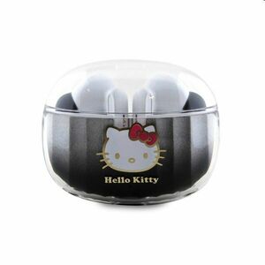Hello Kitty True Wireless Kitty Head Logo Stereo Earphones, černé obraz