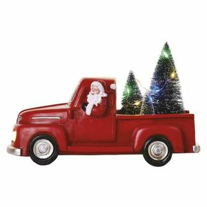 EMOS LED dekorace - Santa v autě s vánočními stromky, 10 cm, 3x AA, vnitřní, multicolor DCLW09 obraz