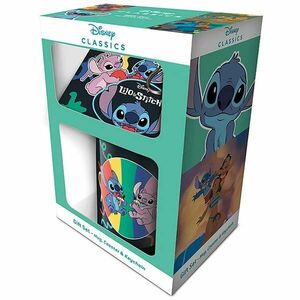 Set Hrnek, Klíčenka, Podšálek Lilo & Stitch (Disney) obraz
