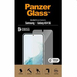 Ochranné sklo PanzerGlass Re: fresh UWF s aplikátorem pro Samsung Galaxy A15/A15 5G, černé obraz