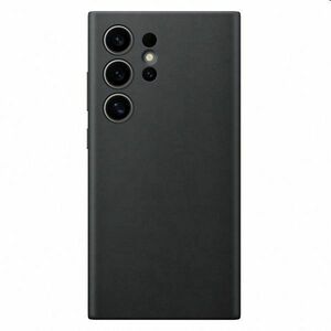 Pouzdro Leather Cover pro Samsung S24 Ultra, black obraz