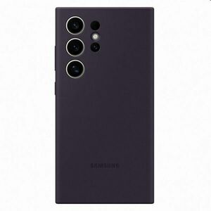 Pouzdro Silicone Cover pro Samsung Galaxy S24 Ultra, dark violet obraz