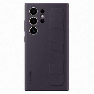 Pouzdro Silicone Grip Cover pro Samsung Galaxy S24 Ultra, dark violet obraz