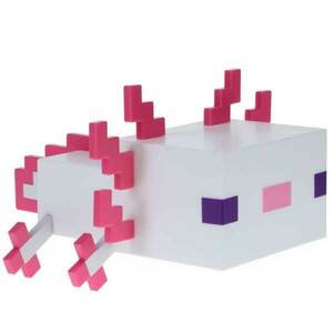 Lampa Axolotl (Minecraft) obraz